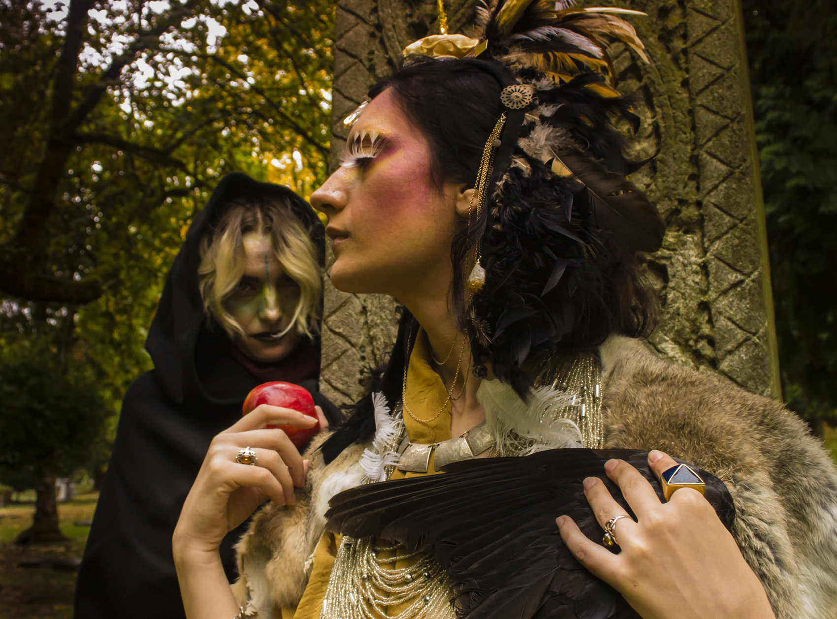 Offering for the goddess of darkness